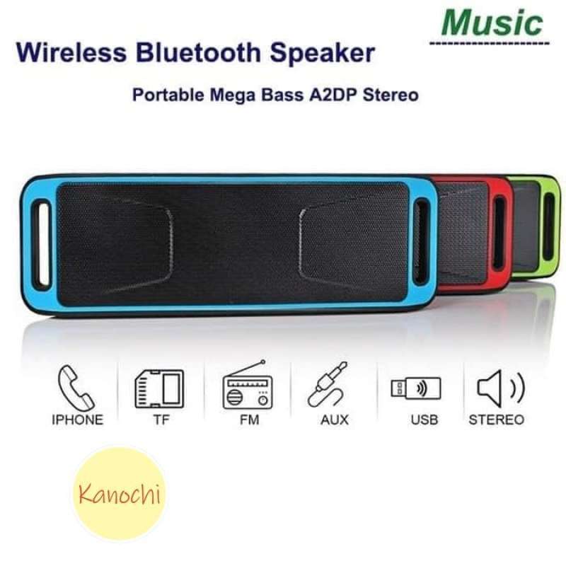 (COD) SPEAKER A2DP 208 MODEL KOTAK SPEAKER BLUETOOTH Stereo Wireless