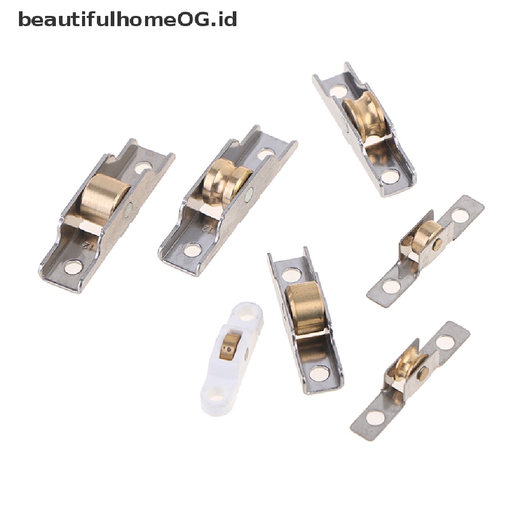 1 Pc Roda Katrol Pintu Geser Jendela Bahan Stainless Steel