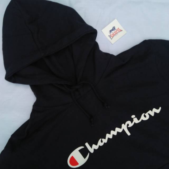 Hoodie Champion Script Original