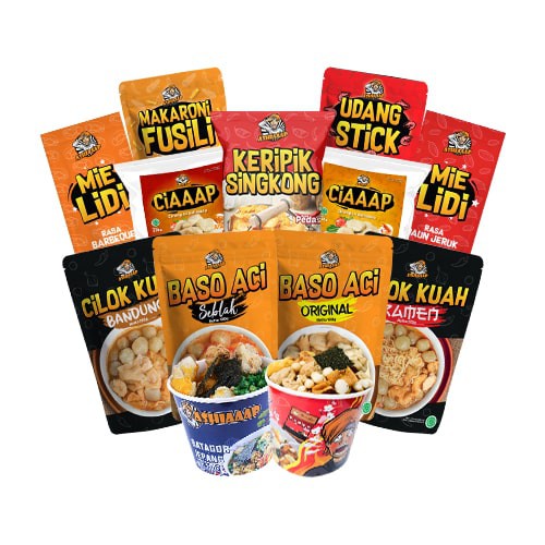 

Promo New Jendral (24pcs) Bisa Mix All Varian Ashiaaap Rabokki Bakso aci Ori Seblak Cilok Kuah Ramen-Bandung Cireng Isi Ayam