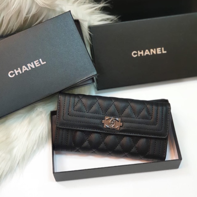 Murahnich Dompet wanita lipat panjang/ long wallet / dompet chanel