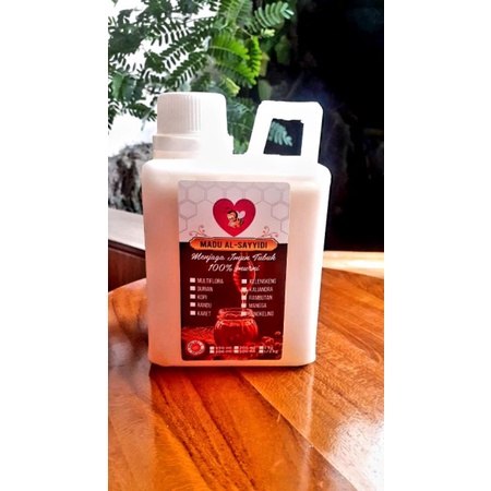 

madu murni 500 ml,nektar mangga 500 ml.AL-SAYYIDI