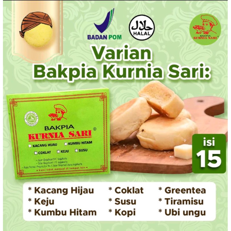 

Bakpia kurnia sari asli jogja murah