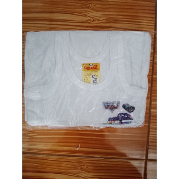 6 pcs Singlet bayi gambar / singlet bayi sablon