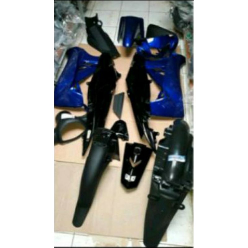 Paket Cover Body Vega R New Halus Dan Kasar Bonus Setriping