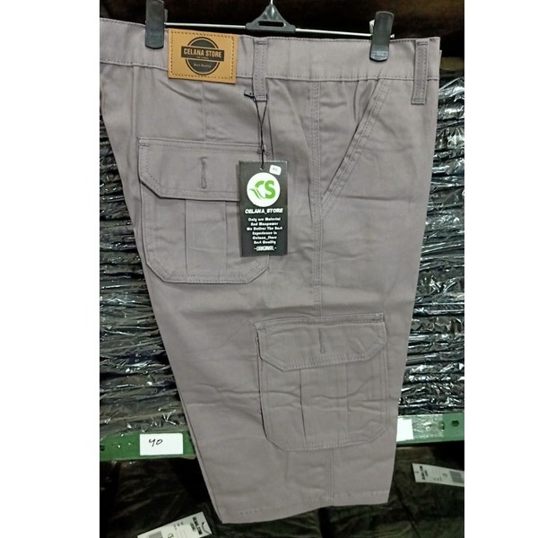 [ BIG SIZE ] CELANA CARGO PENDEK BIG SIZE 36 38 40 42 44 46 48 50/CELANA CARGO PRIA UKURAN JUMBO/CELANA JUMBO PRIA/CELANA BIG SIZE