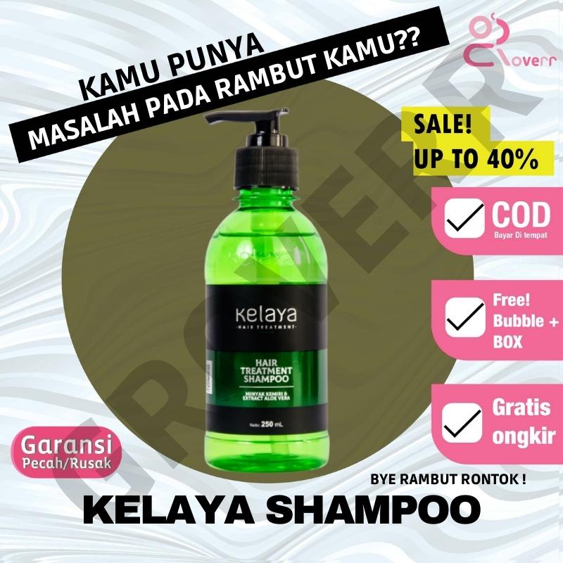 Promo Isi 2 Botol Shampo Kelaya Mengatasi Rambut Rontok Anti Botak dan Rusak Hair Treatment 100% ORI