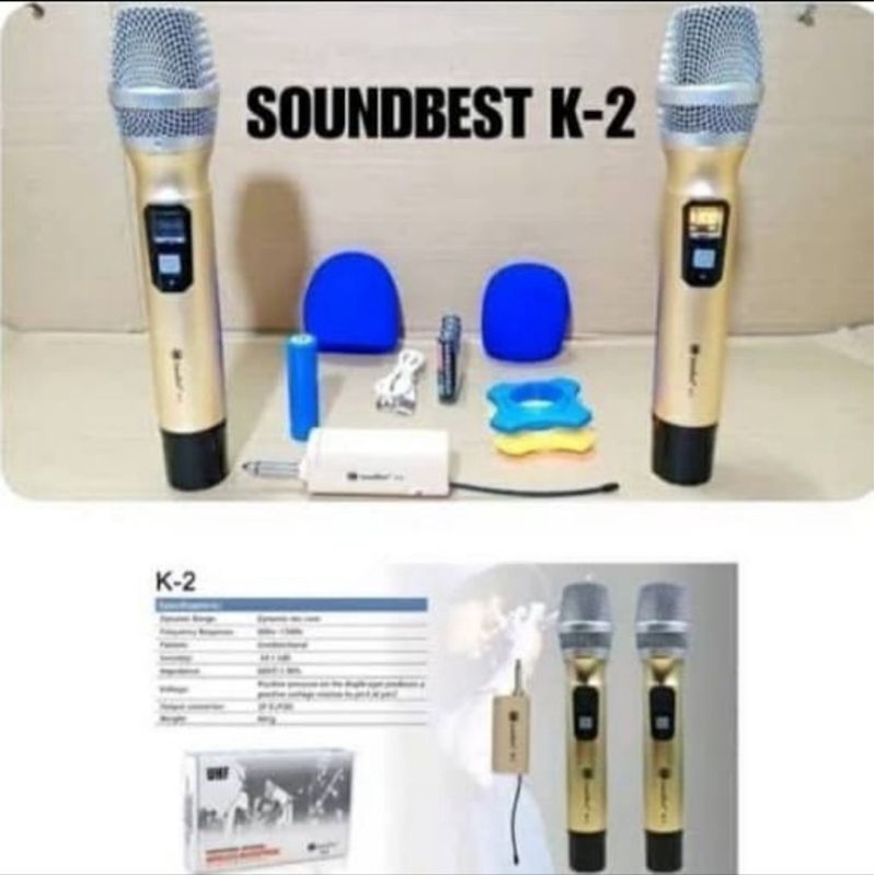 Mic Wireless Soundbest K 1 / K 2 Mic Wireless Handle