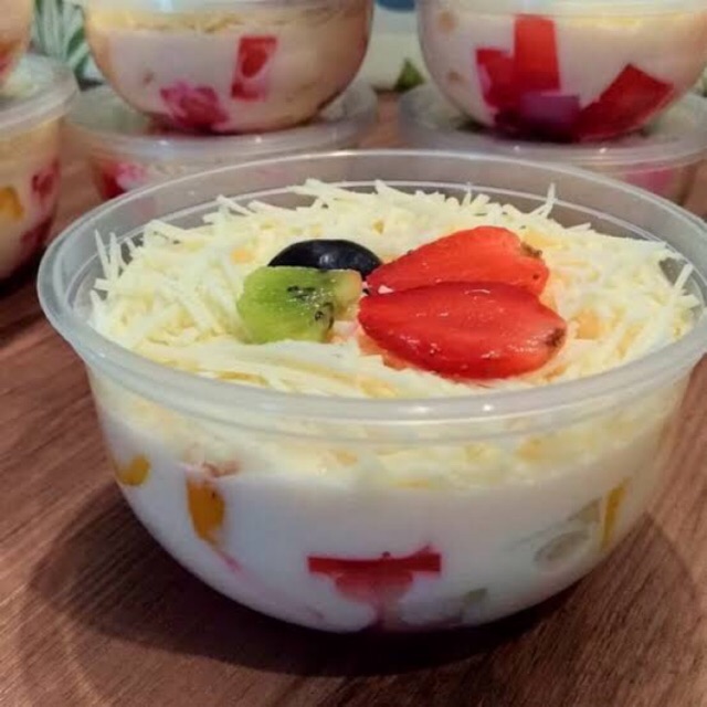 Jual Salad Buah Cheese Ukuran 400ml Indonesia Shopee Indonesia