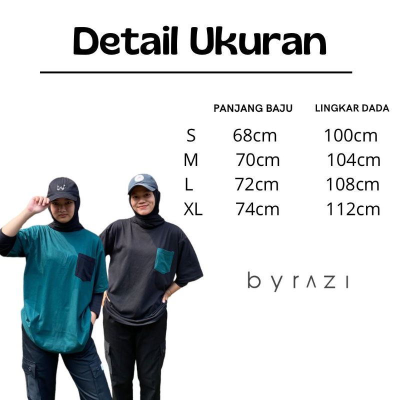 Kaos Polos Pocket Couple byrazi_