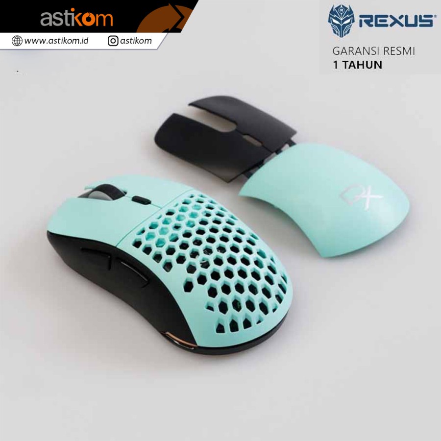 Mouse Gaming Rexus Pro Daxa Air II Wireless Gaming Black | By Astikom