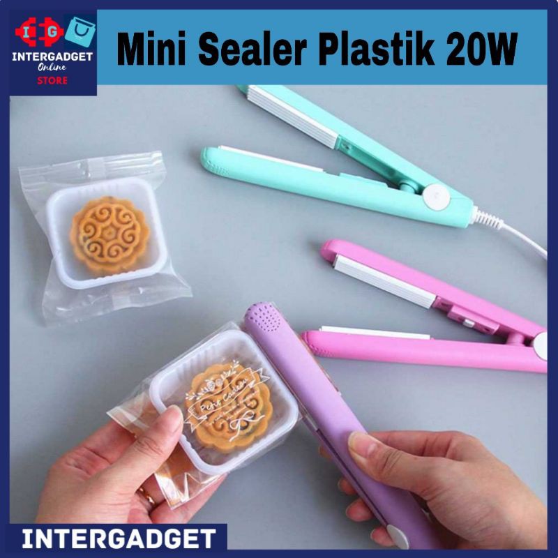 Jual Mini Sealer Plastik Portable 20W Indonesia