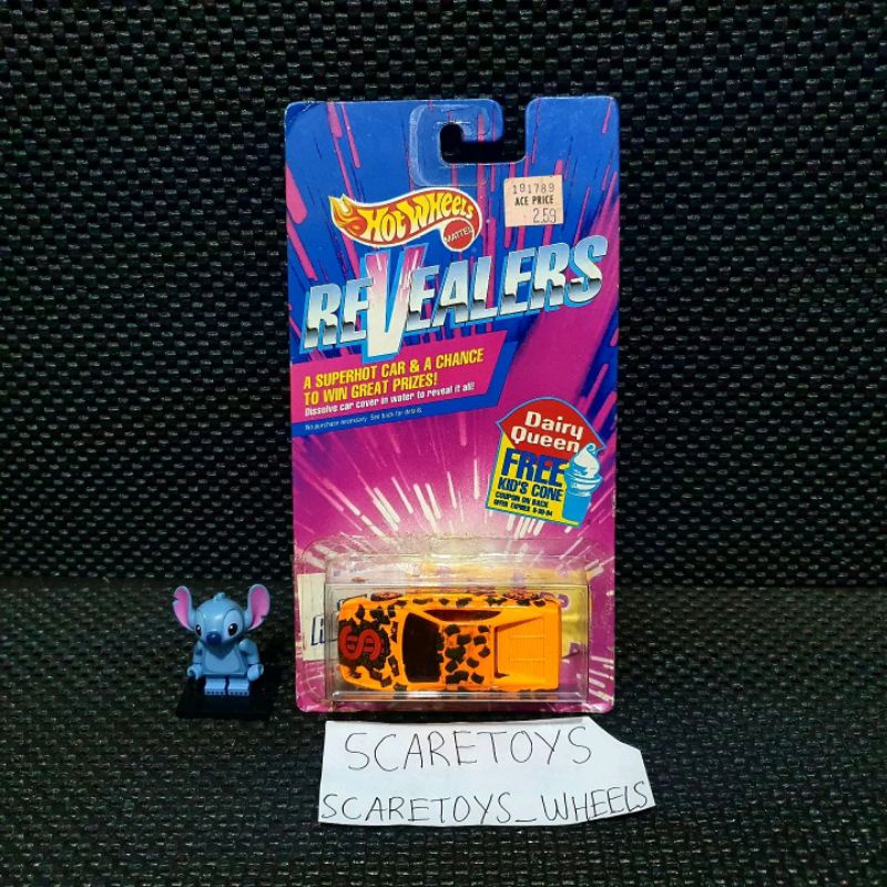 Hot Wheels Ferrari 348 Bright Orange Revealers