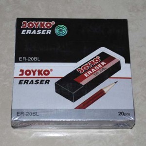 

Penghapus Joyko ER-20BL (Isi 20 pcs HItam)