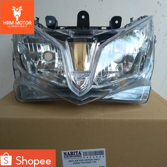 REFLEKTOR LAMPU DEPAN VARIO TECHNO 125 2013 2015