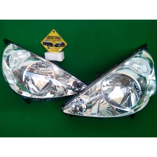 Headlamp lampu depan honda jazz GD3 2004 sd 2007
