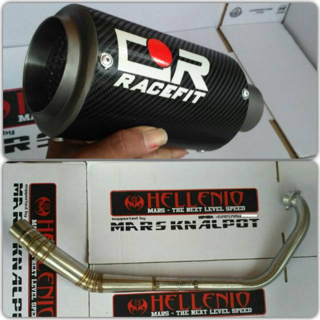 Knalpot Racefit CR racefit CBR CB150 GSX MOTOR 150CC ALL VARIAN
