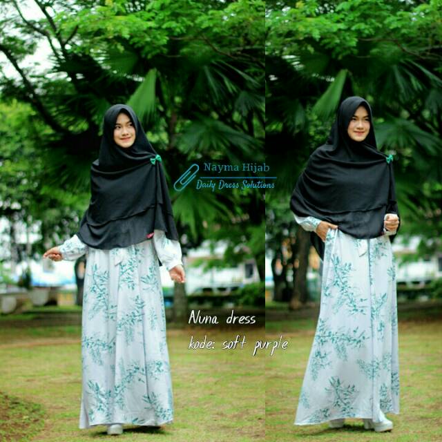 Aluna dress nayma hijab murah berkualitas