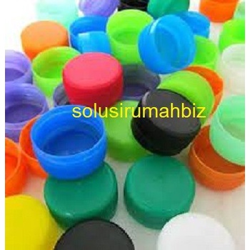 Tutup botol aqua baru 30mm long neck mininuman kemasan standart pilih warna