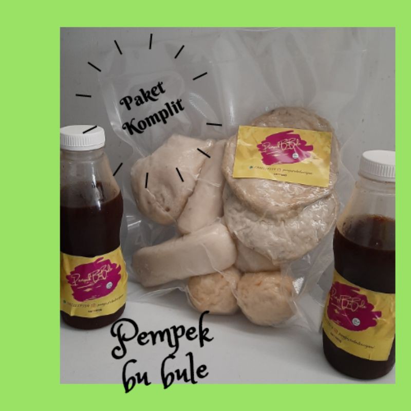 

Pempek Palembang Paket Komplit
