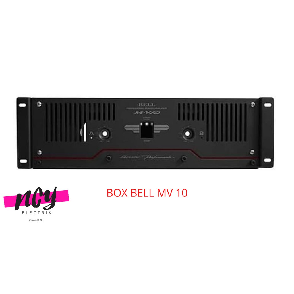 Box Power Amplifier Bell MV10 M-V10 MV 10 Box Bell