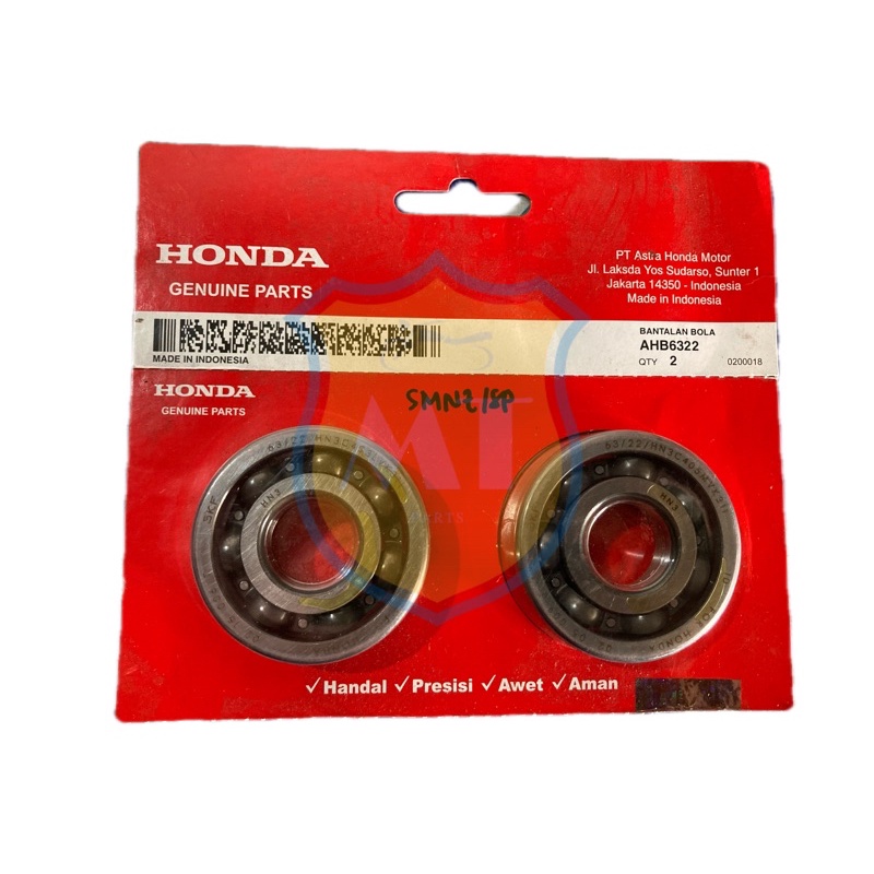 Laher / Laker / Bearing 63/22 Kruk As Kharisma / Supra X 125 / Revo AHB6322