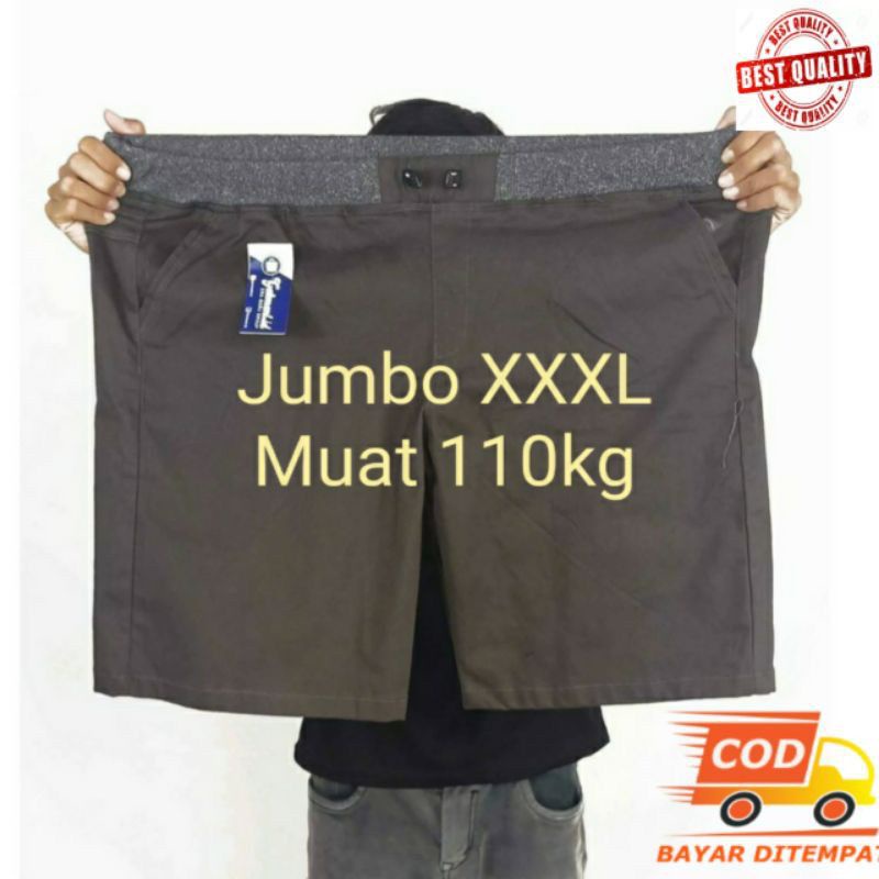 CELANA PENDEK JUMBO/CELANA PENDEK PRIA/CELANA CHINOS PENDEK JUMBO/CHINOS SUPER JUMBO