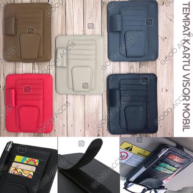STOK TERBATAS Tempat kartu visor mobil Tempat kartu mobil