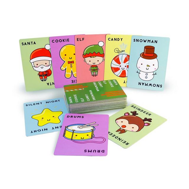 Santa Cookie Elf Candy Snowman Card Game Board Games - READY STOCK