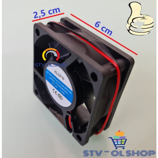 Kipas / fan DC 6Cm 12V 0.20A