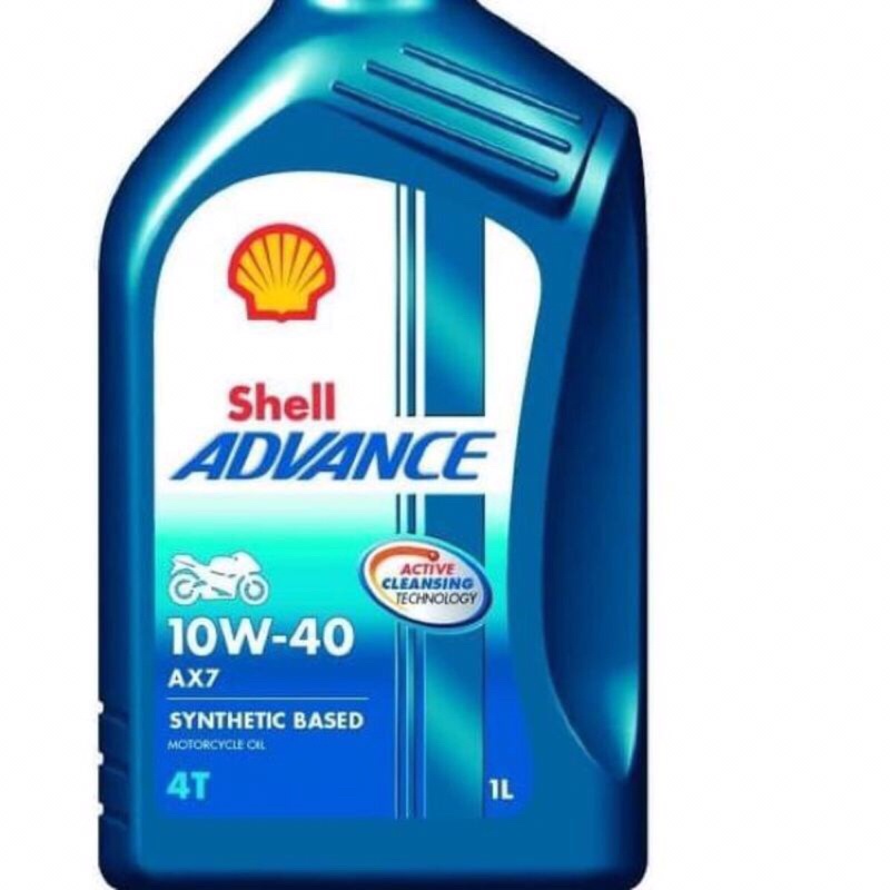 OLI SHELL ADVANCE AX7 1L 10W-40 SATRIA FU TIGER GL MEGA PRO VIXION MX