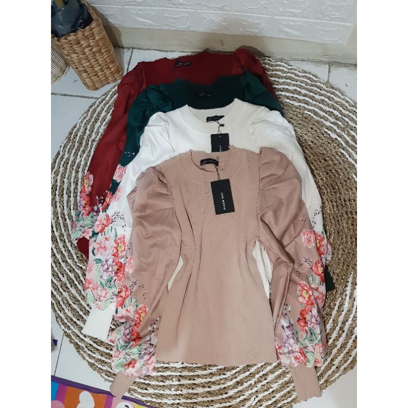 RAJUT ZARA WOMAN/ATASAN RAJUT/BLOUSE RAJUT