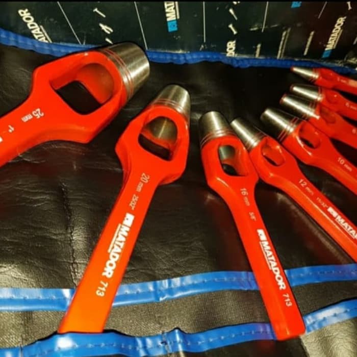 

Alat Pembolong Plat Plong Set Hollow Punch Set 8 Pcs MATADOR GERMANY