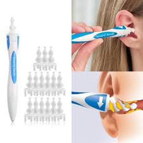 Smart Swab Korek Kuping Spiral Pembersih Telinga Kuping Original Alat Korek Kuping Swab Easy Earwax Ear Cleaner Korek Kuping Aman Untuk Anak