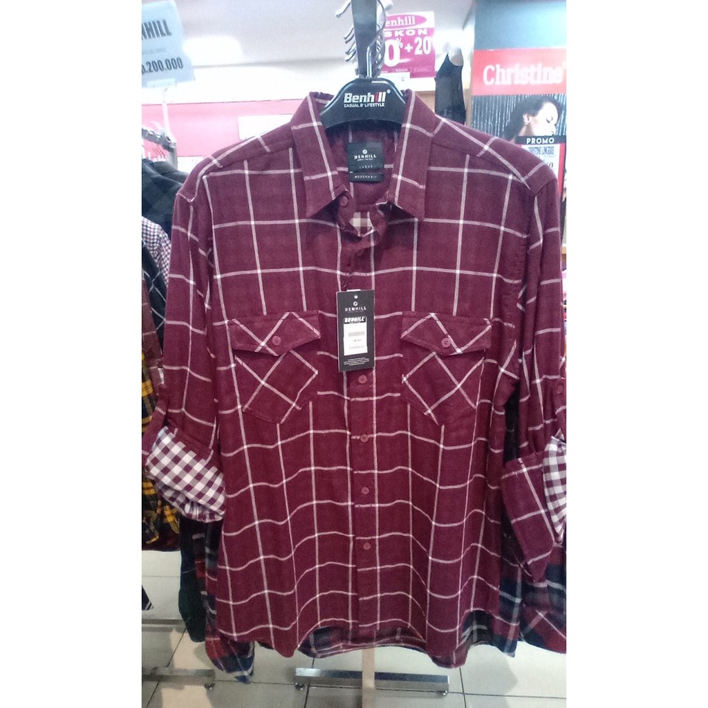 KEMEJA FLANEL PRIA BENHILL - 21935