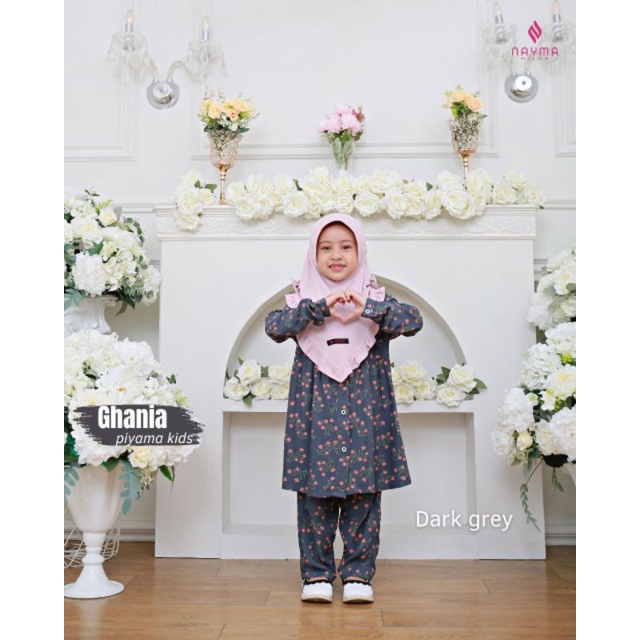 GHANIA PIYAMA KIDS / READY STOK / ADEM / BY NAYMA HIJAB