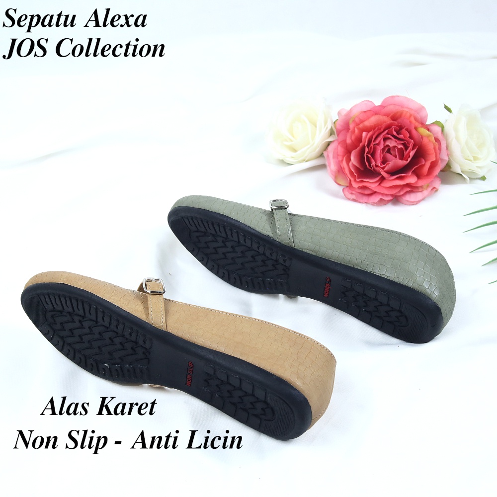 Sepatu Wanita Flat Shoes - Alexa by JOS Collection