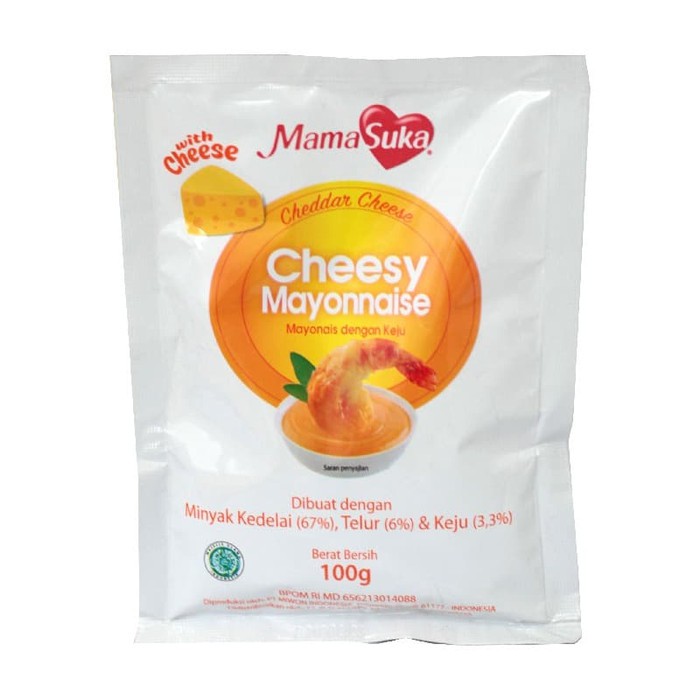 Mamasuka Cheesy Mayonaise Mayo Keju kemasan sachet 100 gram
