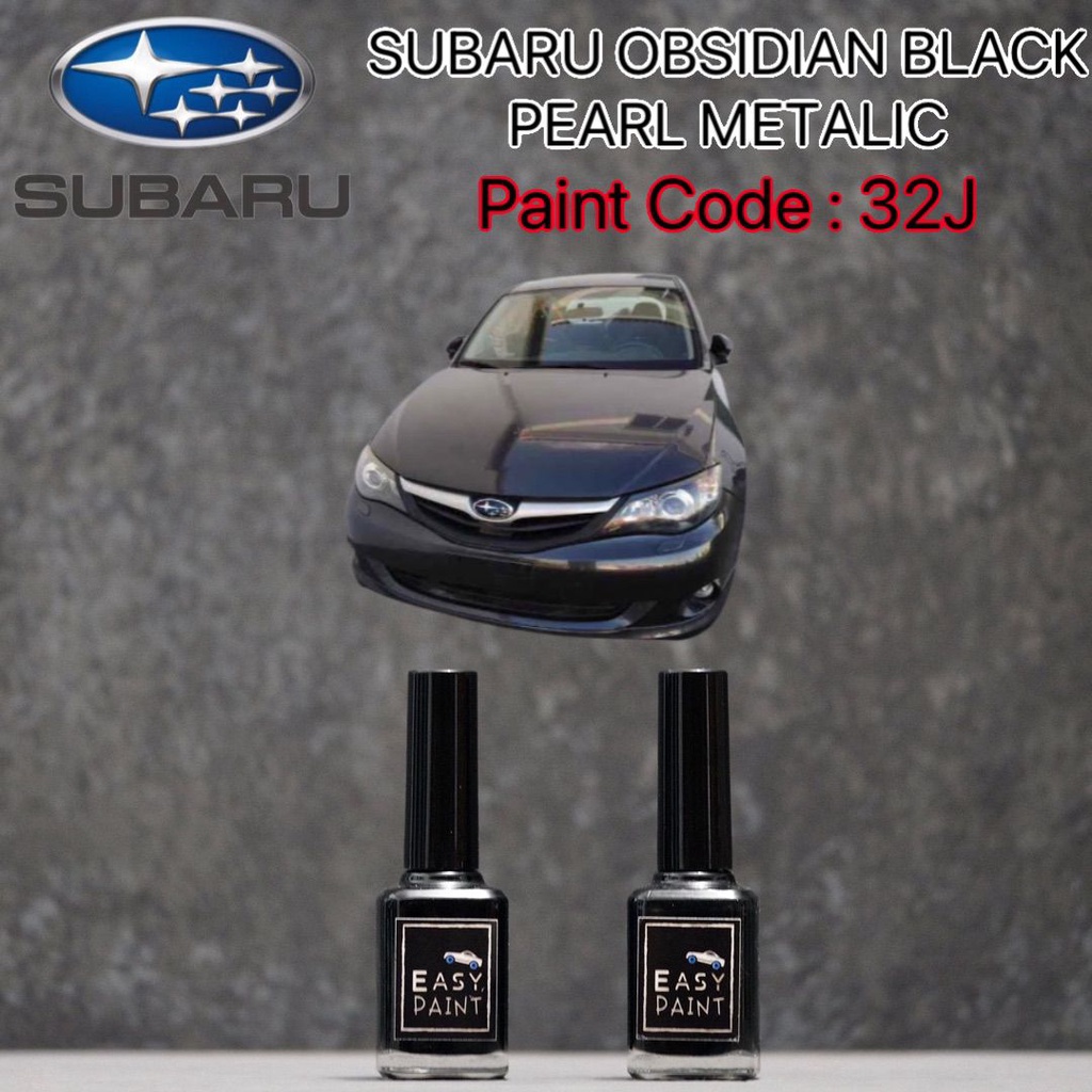 Cat Oles Mobil Obsidian Black Pearl Metalic 32J Subaru Hitam Metalik 15ml