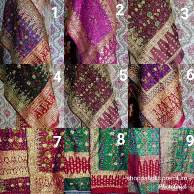 SONGKET LIMAR ANTIK  / Songket Tenun Palembang / Songket palembang