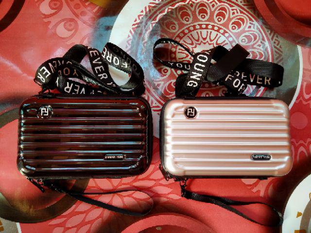 TAS SELEMPANG KOPER MINI WANITA FOREVER YOUNG import Tas 