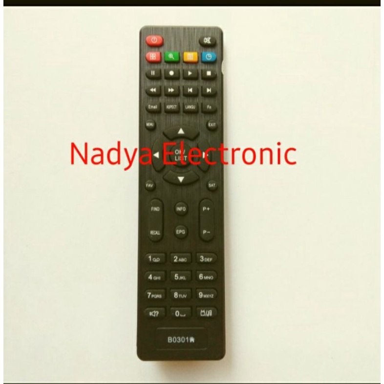 REMOTE REMOT RECEIVER PARABOLA KVISION BROMO C2000 /TOPAS