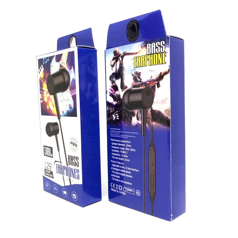 Ready Stok NEW SULTAN HANDSFREE FOR J - D21 - L29 VERSION BASS EARPHONE Pure Bass