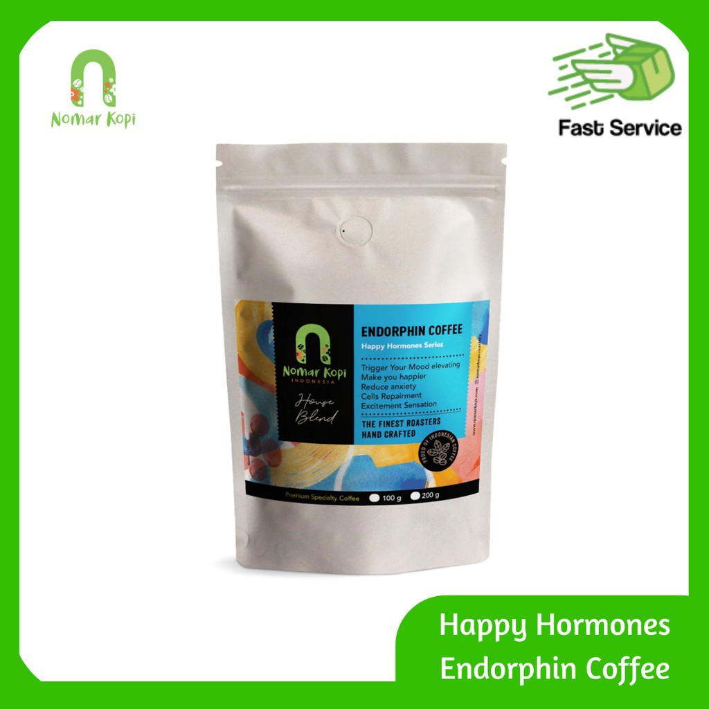 

Biji Kopi Blend Hormon Kebahagian Endorphin