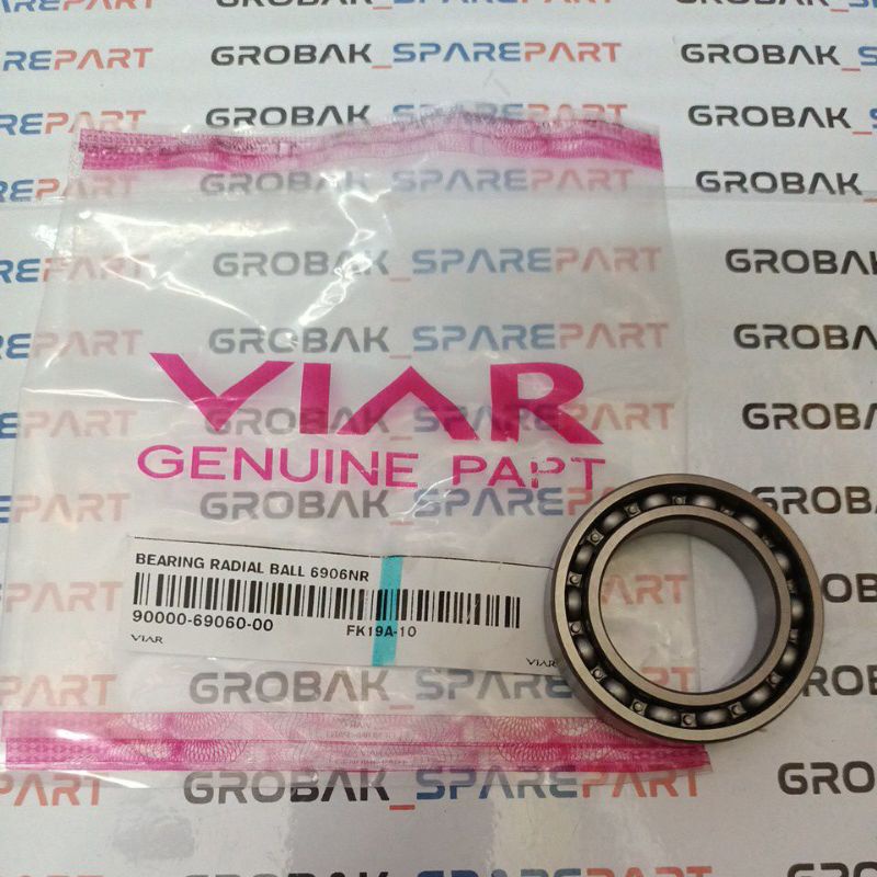 Bearing 6906 Gearbox, Laher Girbok Maju Mundur (PANJANG-DAMPER) Viar Karya, Original