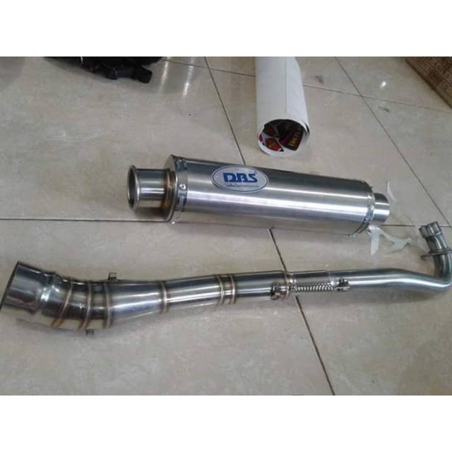 Knalpot dbs buat motor bebek lher standar