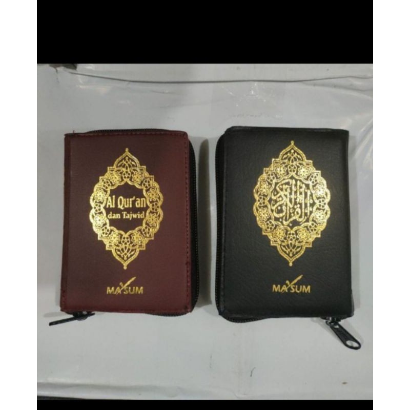 ma'sum al qur'an saku resleting | al qur'an mini | al qur'an jaket kecil