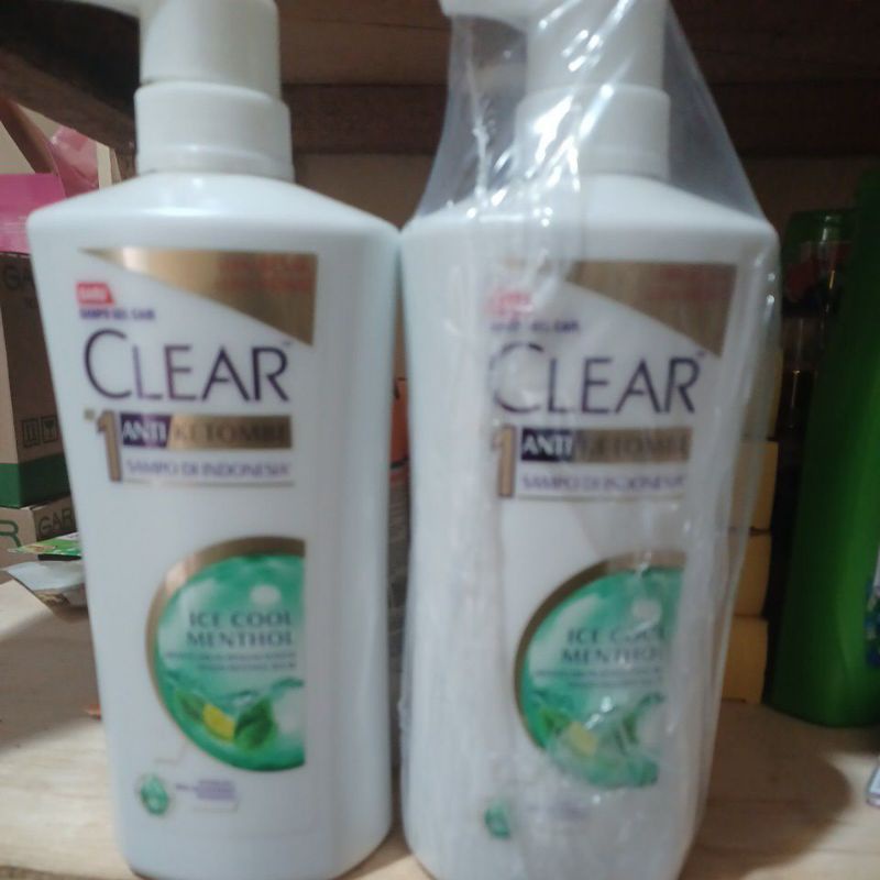 Clear Shampoo Anti-Ketombe Ice Cool Menthol 660ml