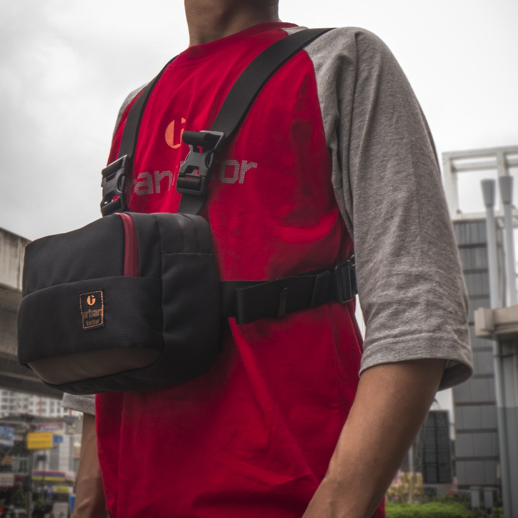 Skive Series | Tas Dada Slempang Multifungsi Chest Rig Pria Wanita Slingbag | Urban Factor x FORIND