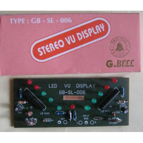 Elektronik - Tool & Kit Vu Meter Display Dengan Led V Sl006 Ready Stock